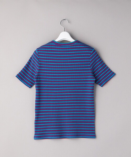 FREAK'S STORE（フリークスストア）の「カラフルマルチボーダーミニTシャツ（Tシャツ/カットソー・レディース・ピンク/ブルー/グリーン・ﾌﾘ-）」の17枚目の写真