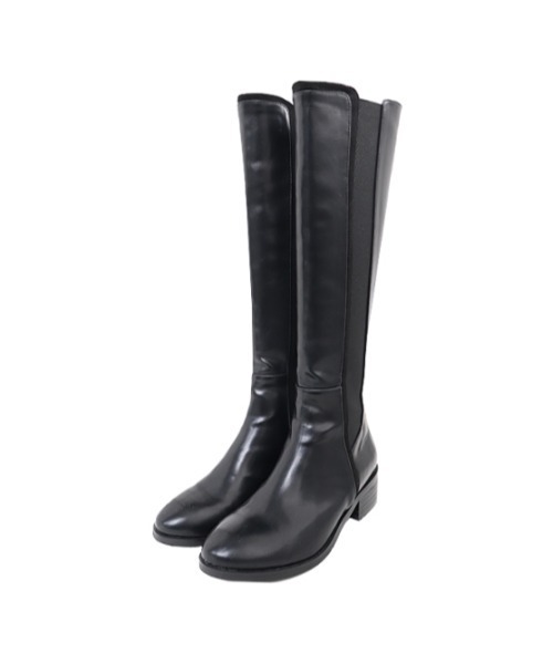 AMAIL（アマイル）の「Natural goa long boots（ブーツ・レディース・ブラウン/ブラック・L/S/M）」の5枚目の写真