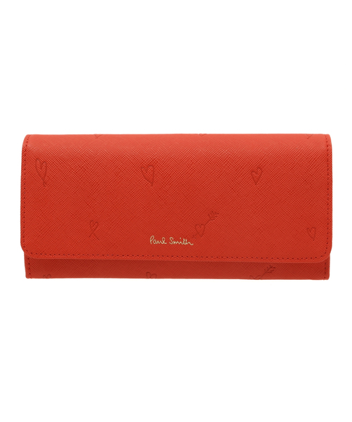 Paul Smith BLACK Paul by Paul Smith（ポールスミスブラック ポールバイポールスミス）の「スミシーハート長財布（財布・レディース・ブラック系/レッド系/ブルー系・F）」の3枚目の写真