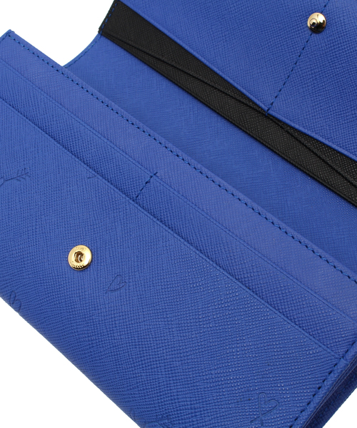 Paul Smith BLACK Paul by Paul Smith（ポールスミスブラック ポールバイポールスミス）の「スミシーハート長財布（財布・レディース・ブラック系/レッド系/ブルー系・F）」の6枚目の写真