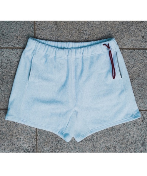 BEAVER（ビーバー）の「KAN/カン　別注 KAN SWEAT SHORTS　【YOKOZUNA SHORTS/ヨコヅナショーツ】（スウェットパンツ・メンズ・ネイビー/オフホワイト/オリーブ・MEDIUM/LARGE）」の6枚目の写真