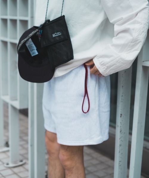 BEAVER（ビーバー）の「KAN/カン　別注 KAN SWEAT SHORTS　【YOKOZUNA SHORTS/ヨコヅナショーツ】（スウェットパンツ・メンズ・ネイビー/オフホワイト/オリーブ・MEDIUM/LARGE）」の13枚目の写真