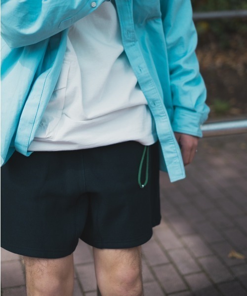 BEAVER（ビーバー）の「KAN/カン　別注 KAN SWEAT SHORTS　【YOKOZUNA SHORTS/ヨコヅナショーツ】（スウェットパンツ・メンズ・ネイビー/オフホワイト/オリーブ・MEDIUM/LARGE）」の18枚目の写真