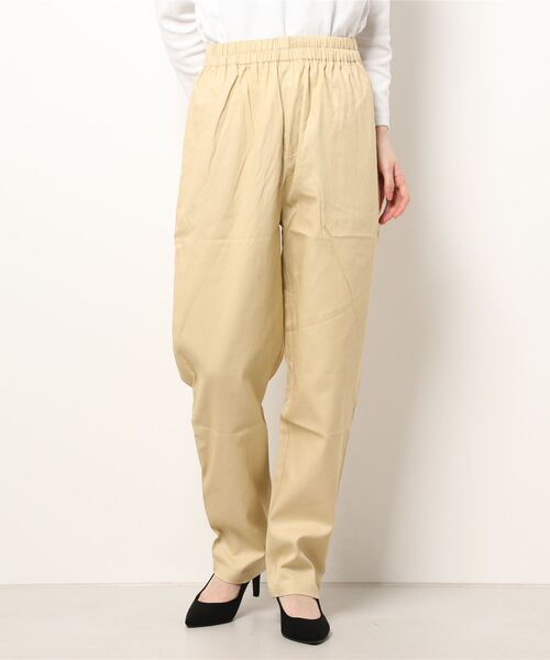 Samansa Mos2 blue（サマンサモスモスブルー）の「シェフパンツ（その他パンツ・レディース・カーキ/クリーム/ライトベージュ/チャコール・ﾌﾘ-）」の8枚目の写真