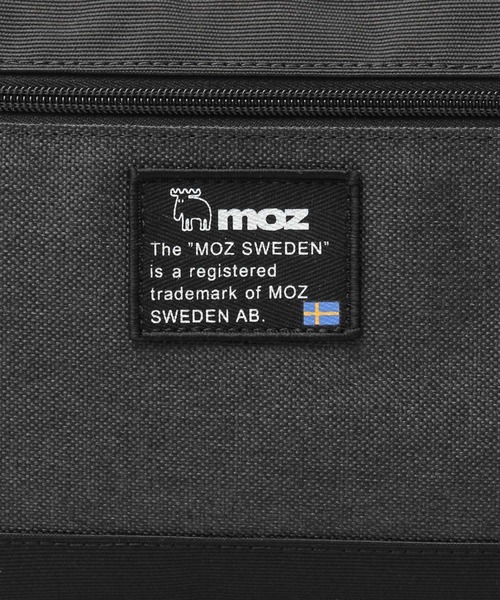 moz（モズ）の「リフレクトチャーム付き メランジコンビ素材 サコッシュバッグ（ショルダーバッグ・レディース・ブラック・FREE）」の14枚目の写真