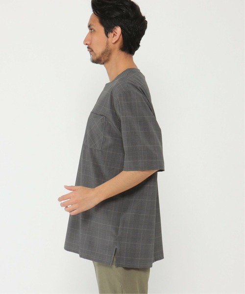 ikka(イッカ)の「SARAT リラックスシャツT(Tシャツ/カットソー・メンズ・その他1/グレー/オリーブ/ネイビー・L/M/XL/S)」の10枚目の写真