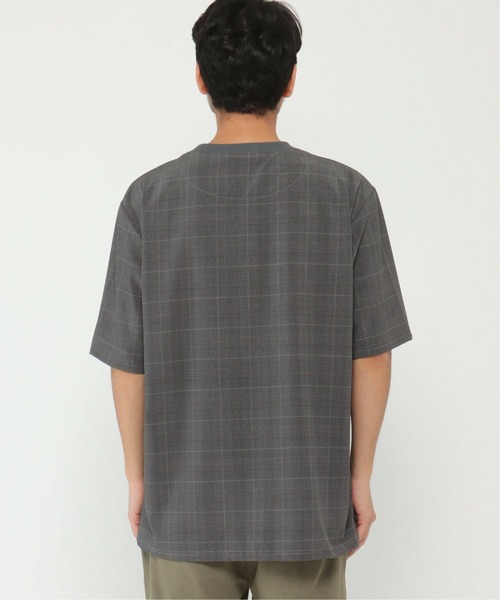 ikka(イッカ)の「SARAT リラックスシャツT(Tシャツ/カットソー・メンズ・その他1/グレー/オリーブ/ネイビー・L/M/XL/S)」の11枚目の写真