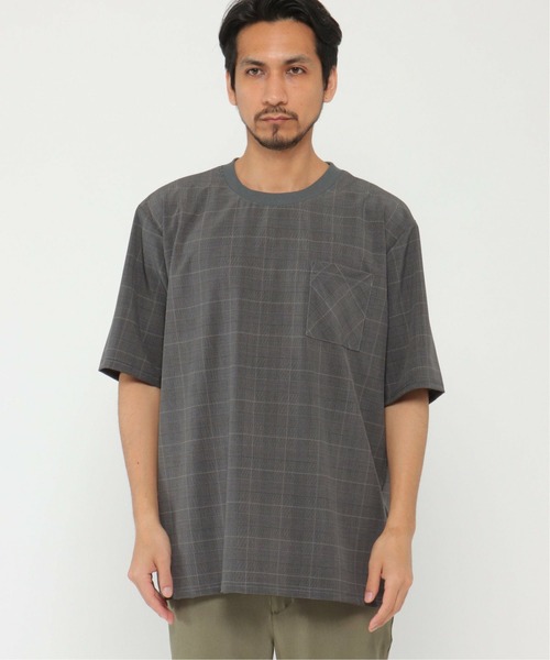 ikka(イッカ)の「SARAT リラックスシャツT(Tシャツ/カットソー・メンズ・その他1/グレー/オリーブ/ネイビー・L/M/XL/S)」の12枚目の写真