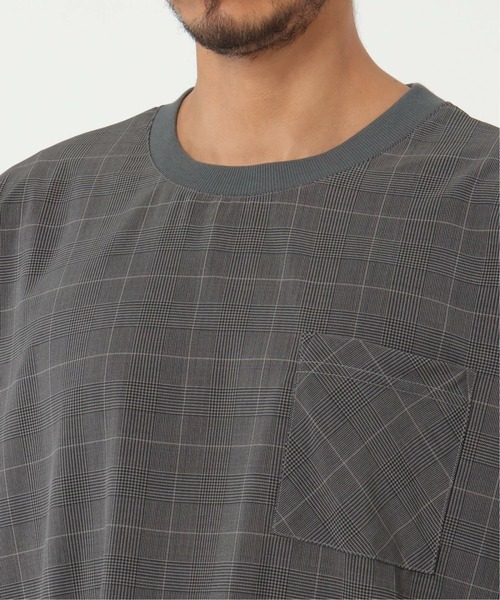 ikka(イッカ)の「SARAT リラックスシャツT(Tシャツ/カットソー・メンズ・その他1/グレー/オリーブ/ネイビー・L/M/XL/S)」の15枚目の写真