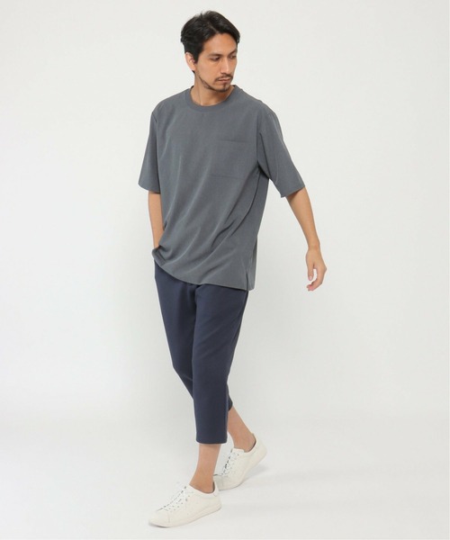 ikka(イッカ)の「SARAT リラックスシャツT(Tシャツ/カットソー・メンズ・その他1/グレー/オリーブ/ネイビー・L/M/XL/S)」の8枚目の写真