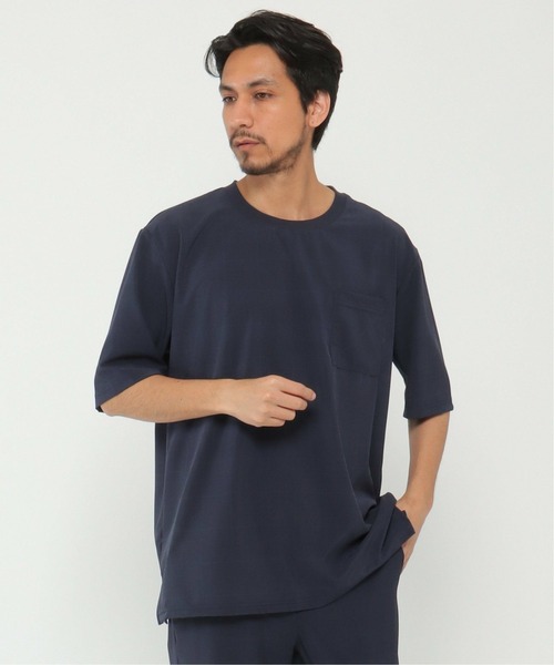 ikka(イッカ)の「SARAT リラックスシャツT(Tシャツ/カットソー・メンズ・その他1/グレー/オリーブ/ネイビー・L/M/XL/S)」の21枚目の写真