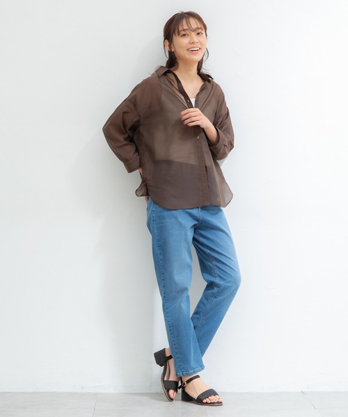 Honeys（ハニーズ）の「シアーシャツ（シャツ/ブラウス）」 - WEAR