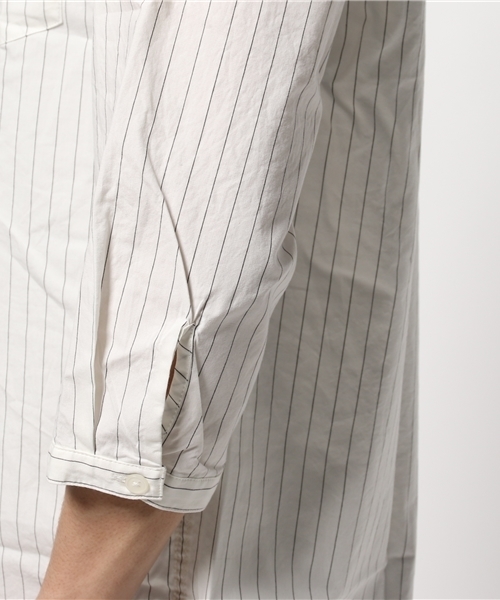 WEGO(ウィゴー)の「WEGO/バンドカラー7分袖シャツ(シャツ/ブラウス・メンズ・ホワイト/ホワイト系その他・MEDIUM/LARGE)」の11枚目の写真