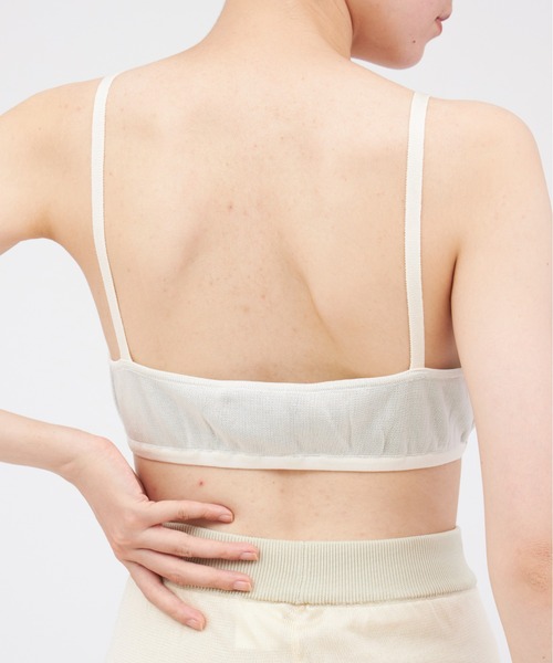 TAN-DOUBLE FACE BRATOP