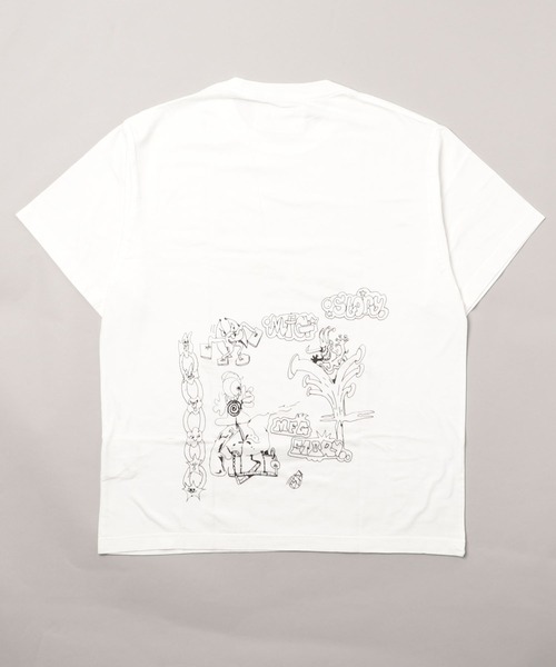Story mfg.(ストーリーエムエフジー)の「【STORY MFG】GRATEFUL TEE ALFIE'S HAPPY SOIL(Tシャツ/カットソー・メンズ・ホワイト系その他・MEDIUM/LARGE)」の2枚目の写真