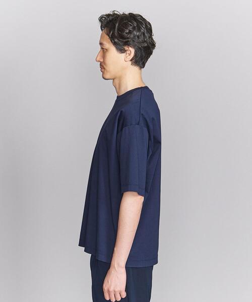 BEAUTY&YOUTH UNITED ARROWS(ビューティーアンドユースユナイテッドアローズ)の「スーパークール ワイドテーパード クルーネック カットソー(Tシャツ/カットソー・メンズ・ホワイト/オリーブ/ダークグレー/ロイヤルブルー/その他1・S/M/L/XL)」の22枚目の写真