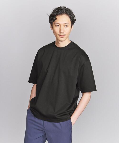 BEAUTY&YOUTH UNITED ARROWS(ビューティーアンドユースユナイテッドアローズ)の「スーパークール ワイドテーパード クルーネック カットソー(Tシャツ/カットソー・メンズ・ホワイト/オリーブ/ダークグレー/ロイヤルブルー/その他1・S/M/L/XL)」の10枚目の写真