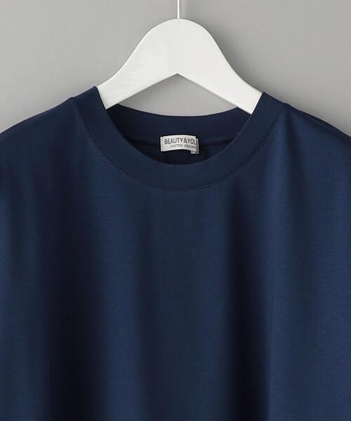 BEAUTY&YOUTH UNITED ARROWS(ビューティーアンドユースユナイテッドアローズ)の「スーパークール ワイドテーパード クルーネック カットソー(Tシャツ/カットソー・メンズ・ホワイト/オリーブ/ダークグレー/ロイヤルブルー/その他1・S/M/L/XL)」の17枚目の写真