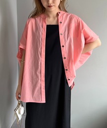 CAPRICIEUX LE'MAGE | ヨークギャザーフレンチシャツ(シャツ/ブラウス)