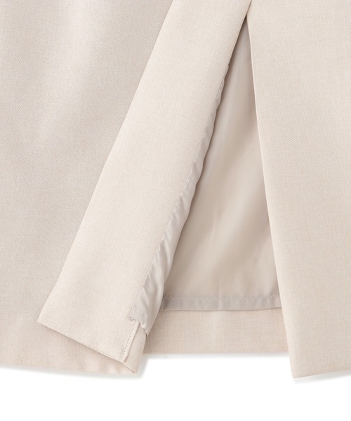 N.（N. Natural Beauty Basic）（エヌエヌナチュラルビューティーベーシック）の「◆麻調ラップスカート（スカート・レディース・ブラウン/グリーン/キナリ・MEDIUM）」の21枚目の写真