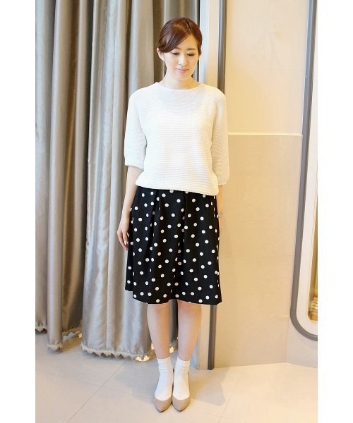 La TOTALITE（ラトータリテ）の「ラメガータープルオーバー。（ニット/セーター・レディース・ホワイト/グリーン/パープル・FREE）」の11枚目の写真