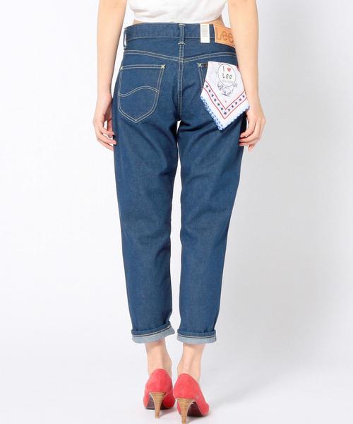 Another Edition(アナザーエディション)の「Lee アンクルテーパード/BCLee ANKLE TAPERD RYL(デニムパンツ・レディース・コバルトブルー・SMALL/X-SMALL)」の11枚目の写真