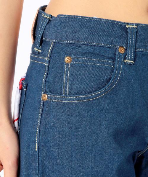 Another Edition(アナザーエディション)の「Lee アンクルテーパード/BCLee ANKLE TAPERD RYL(デニムパンツ・レディース・コバルトブルー・SMALL/X-SMALL)」の6枚目の写真