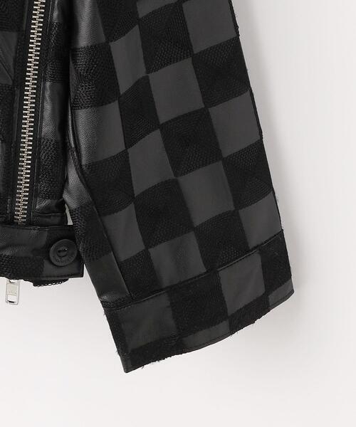 ANDERSSON BELL(アンダースンベル)の「<Andersson Bell> FAUX LTR CHECK TRK JACKET/ジャケット(その他アウター・メンズ・ブラック・M)」の5枚目の写真