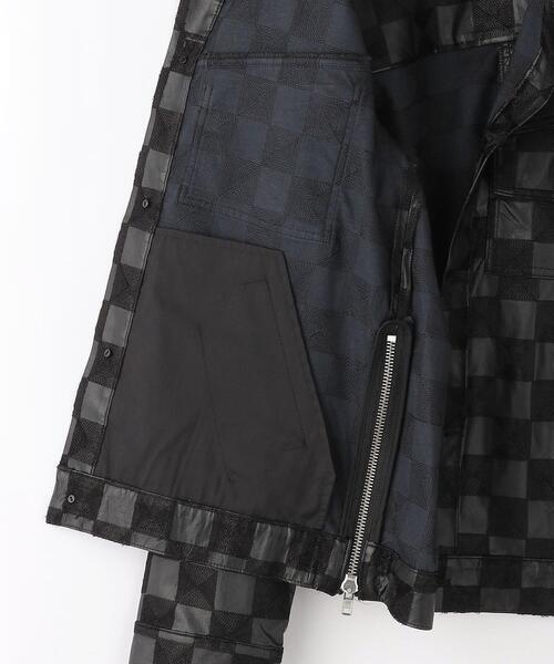 ANDERSSON BELL(アンダースンベル)の「<Andersson Bell> FAUX LTR CHECK TRK JACKET/ジャケット(その他アウター・メンズ・ブラック・M)」の9枚目の写真