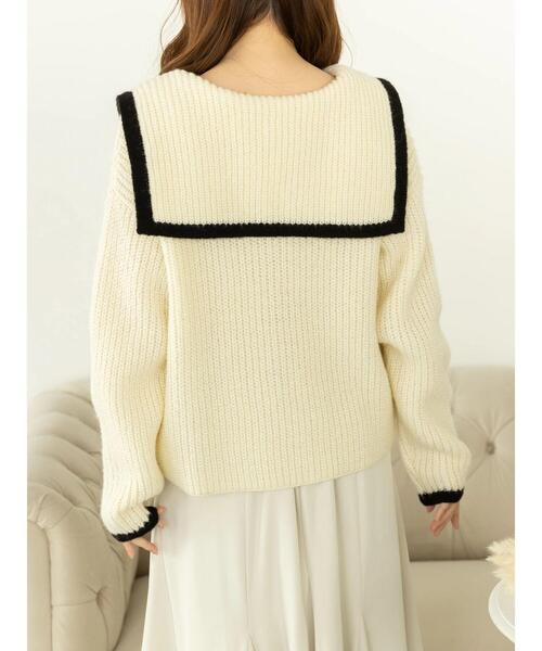 SLURR（スラ―）の「ジャケット風カーディガン（カーディガン/ボレロ・レディース・ベージュ/アイボリー・FREE）」の18枚目の写真