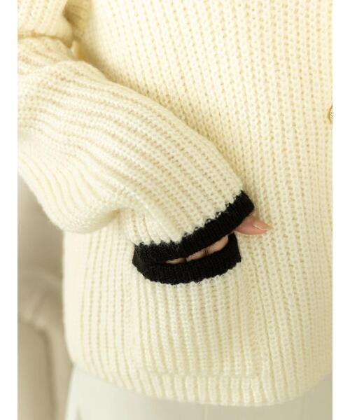 SLURR（スラ―）の「ジャケット風カーディガン（カーディガン/ボレロ・レディース・ベージュ/アイボリー・FREE）」の19枚目の写真