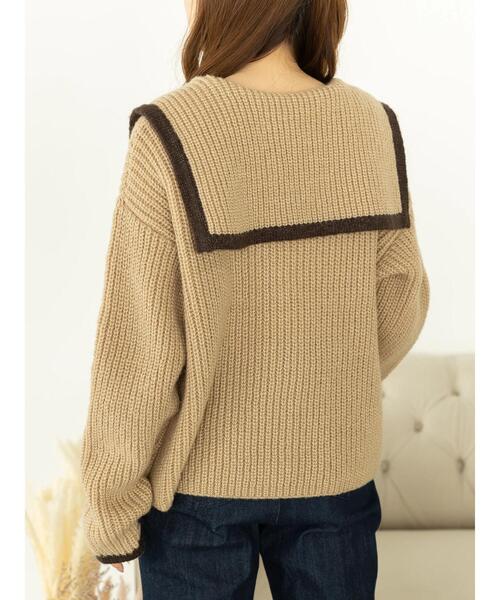 SLURR（スラ―）の「ジャケット風カーディガン（カーディガン/ボレロ・レディース・ベージュ/アイボリー・FREE）」の22枚目の写真