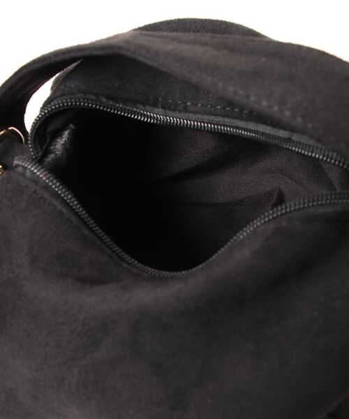 coca（coca）（コカ）の「フェイクスウェードワンハンドルバッグ（ハンドバッグ・レディース・ブラック/ダークグリーン/パープル/アイボリー・ONE SIZE）」の7枚目の写真