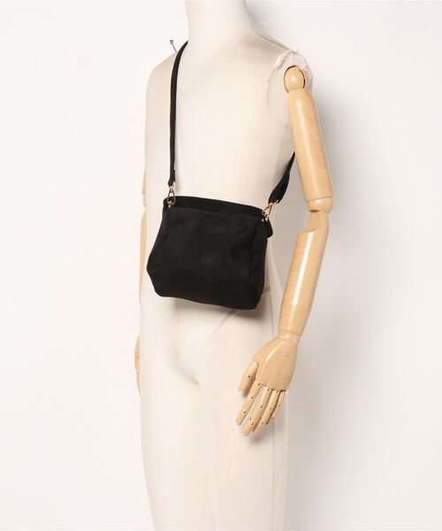 coca（coca）（コカ）の「フェイクスウェードワンハンドルバッグ（ハンドバッグ・レディース・ブラック/ダークグリーン/パープル/アイボリー・ONE SIZE）」の8枚目の写真