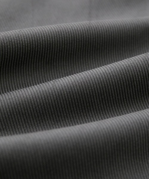 VIS（ビス）の「【選べる着丈・洗える】ベロアタッチタイトスカート【sustainable】（スカート・レディース・チャコールグレー/ホワイト/イエロー・M/TM/S/TS）」の9枚目の写真