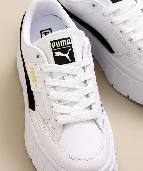 PUMA（プーマ）の「PUMA MAYZE STACK WNS / プーマ メイズ スタック ウィメンズ（スニーカー・レディース・ホワイト系その他/ホワイト系その他2/ホワイト・23.5cm/24.5cm/23.0cm/24.0cm/25.0cm/25.5cm/26.0cm/22.5cm）」の7枚目の写真