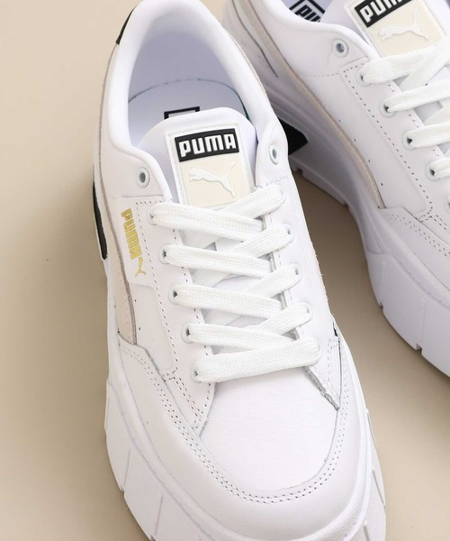 PUMA（プーマ）の「PUMA MAYZE STACK WNS / プーマ メイズ スタック ウィメンズ（スニーカー・レディース・ホワイト系その他/ホワイト系その他2/ホワイト・23.5cm/24.5cm/23.0cm/24.0cm/25.0cm/25.5cm/26.0cm/22.5cm）」の11枚目の写真