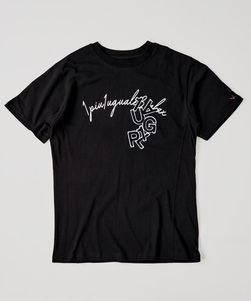 1piu1uguale3 RELAX(ウノピュウノウグァーレトレリラックス)の「【1PIU1UGUALE3 RELAX】CURSIVE T-SHIRT / 1+1=3 RHINESTONE T-SHIRT / RAINBOW LOGO T-SHIRT(Tシャツ/カットソー・メンズ・ホワイト系1/ホワイト系2/ホワイト系3/ブラック系1/ブラック系2/ブラック系3・MEDIUM/LARGE/X-LARGE)」の15枚目の写真