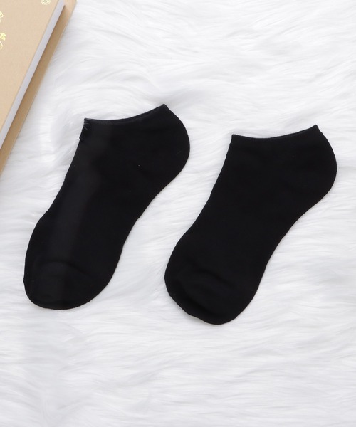 Lace Ladies（レースレディース）の「【5足組】丈が選べるリブソックスセット（ソックス/靴下・レディース・ブラック系3/ホワイト系2/ブラック系1/グレー系1/ホワイト系3/ブラック系2/グレー系2/グレー系3/ホワイト系1・FREE）」の12枚目の写真