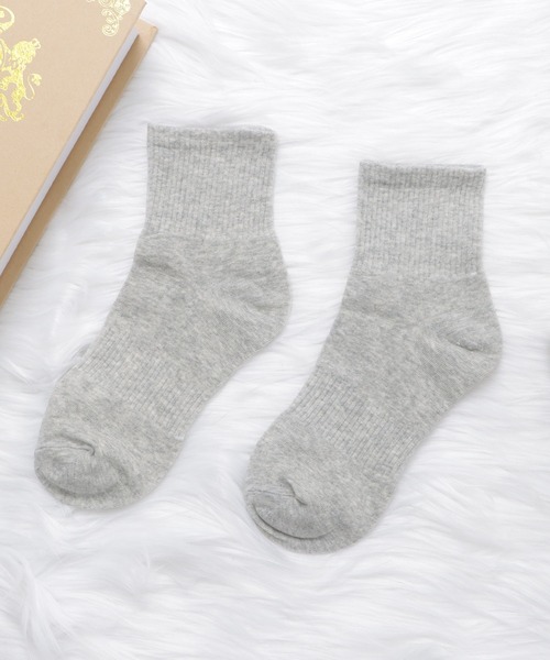 Lace Ladies（レースレディース）の「【5足組】丈が選べるリブソックスセット（ソックス/靴下・レディース・ブラック系3/ホワイト系2/ブラック系1/グレー系1/ホワイト系3/ブラック系2/グレー系2/グレー系3/ホワイト系1・FREE）」の13枚目の写真