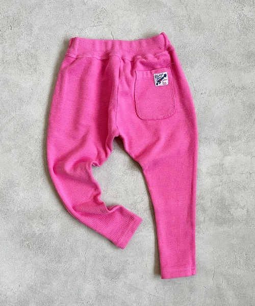 JIPPON（ジポン）の「ストレッチサルエルパンツ（J-7318/80～120cm)（その他パンツ・キッズ・ブラック/ネイビー/レッド/カーキ/バイオレット/ライトピンク/ロイヤルブルー/キナリ/キャメル/オリーブ/チョコ/グレー/ブルー/ピンク系その他/ダークブルー/グリーン/マスタード/ミント・90/100/110/120/80/95）」の16枚目の写真