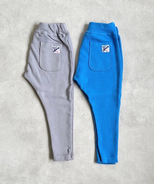 JIPPON（ジポン）の「ストレッチサルエルパンツ（J-7318/80～120cm)（その他パンツ・キッズ・ブラック/ネイビー/レッド/カーキ/バイオレット/ライトピンク/ロイヤルブルー/キナリ/キャメル/オリーブ/チョコ/グレー/ブルー/ピンク系その他/ダークブルー/グリーン/マスタード/ミント・90/100/110/120/80/95）」の20枚目の写真