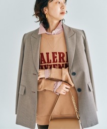 IENA | ハウンドトゥース テーラードジャケット(テーラードジャケット)