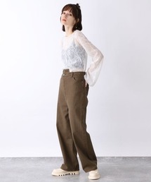 のはな JEANASIS（ジーナシス）の「レースジャガードフレアスリーブTEE/157629