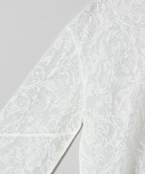 JEANASIS（ジーナシス）の「レースジャガードフレアスリーブTEE/157629