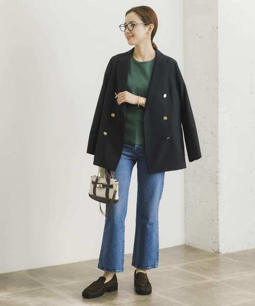 URBAN RESEARCH（アーバンリサーチ）の「ロングスリーブリブカットソー（Tシャツ/カットソー・レディース・オフホワイト/ブラック/ベージュ系その他/グリーン・FREE）」の20枚目の写真