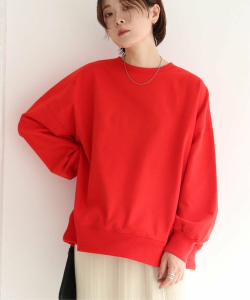 notch.（ノッチ）の「カラースウェット（スウェット・レディース・エメラルド/パープル/ブラック/グリーン/オレンジ/ピンク・M）」の6枚目の写真