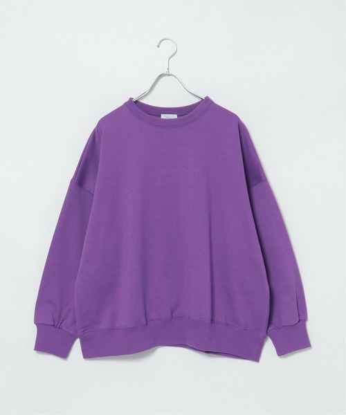 notch.（ノッチ）の「カラースウェット（スウェット・レディース・エメラルド/パープル/ブラック/グリーン/オレンジ/ピンク・M）」の13枚目の写真