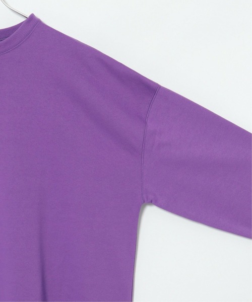 notch.（ノッチ）の「カラースウェット（スウェット・レディース・エメラルド/パープル/ブラック/グリーン/オレンジ/ピンク・M）」の15枚目の写真