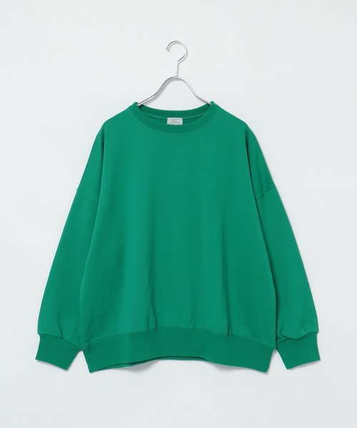 notch.（ノッチ）の「カラースウェット（スウェット・レディース・エメラルド/パープル/ブラック/グリーン/オレンジ/ピンク・M）」の9枚目の写真